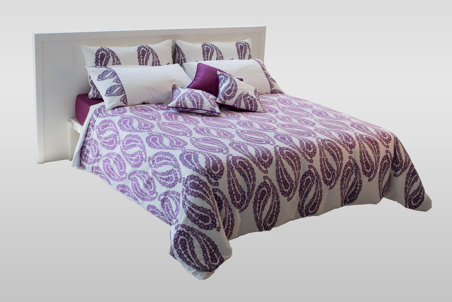 Trapunta All Over amaranto