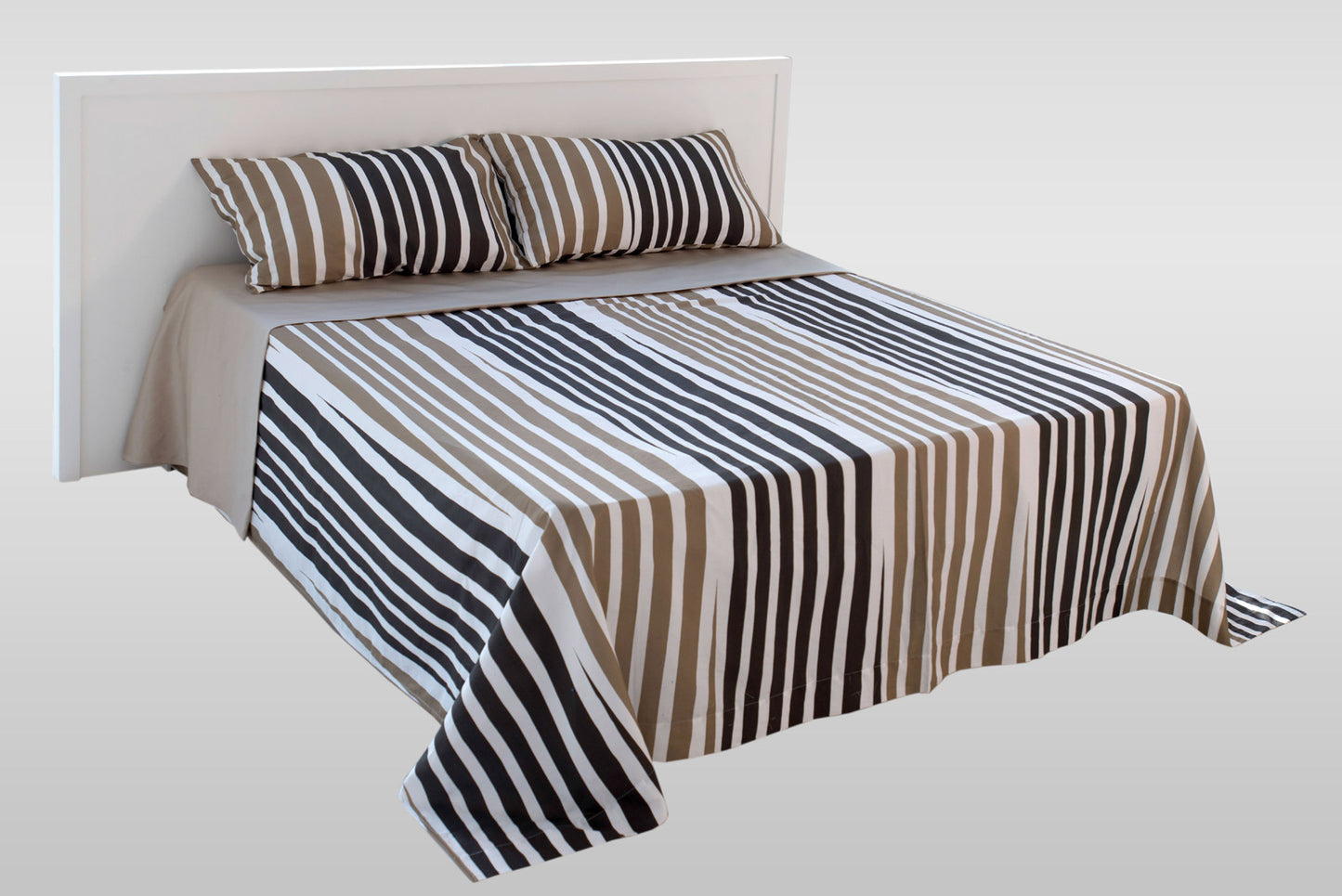 Set Copripiumino Etnichic moro + 2 Federe + 1 Lenzuola sotto