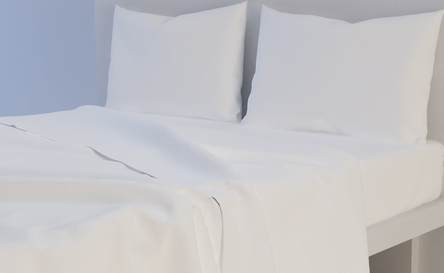 Set Lenzuola Per La Casa colore Bianco