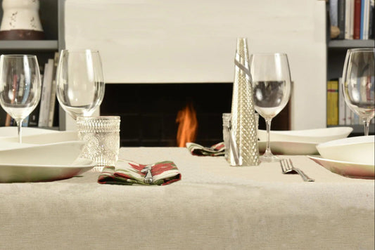 Tovaglia effetto lino